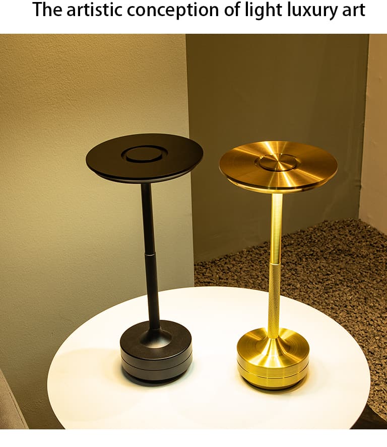Disc Cordless LED Table Lamp