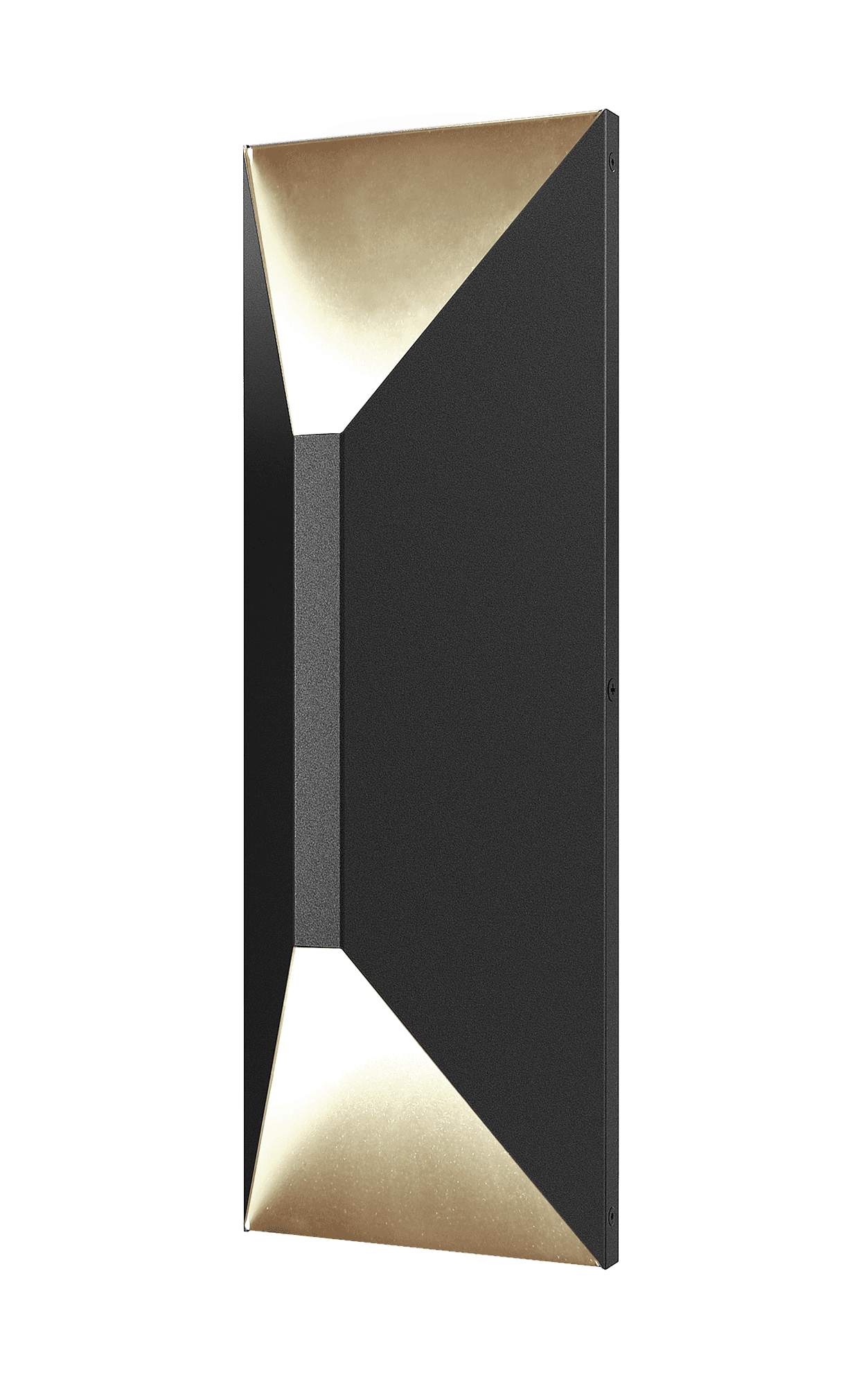 14-Inch Triangle Up & Down Wall Lamp